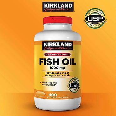 Витамины от американской компании Kirkland: Омега 3 в большом объеме