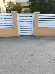 Proizvodi od rolovanog metala, metalni kanali: Aluminijumski ram na šraf za pešačku kapiju Spreman ram, samo izaberi — 2