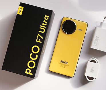 Техника и электроника: Poco F7 Ultra, Б/у, 512 ГБ, цвет - Желтый, 2 SIM — 8