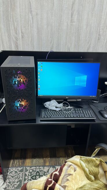 Настольные ПК и рабочие станции: Компьютер, ядер - 4, ОЗУ 16 ГБ, Для работы, учебы, Б/у, Intel Core i5, NVIDIA GeForce GTX 1060, HDD + SSD