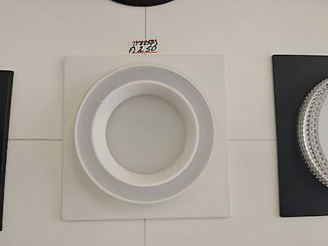 smart light: Встраиваемый светильник квадратной формы с круглой внутренней рамкой — 1