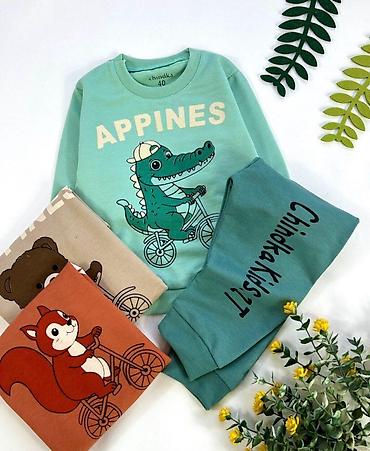 Dəstlər: Uşaq üçün dəst – Chindka Kids - Üst geyim: yumşaq trikotajdan — 1