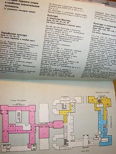 Knjige: Эрмитажплан выставокErmitaz, plan izložbeLenjingrad 1984 — 3
