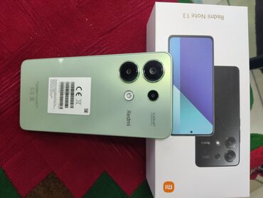 игровые ноуты: Redmi, Redmi Note 13, 128 ГБ, түсү - Жашыл