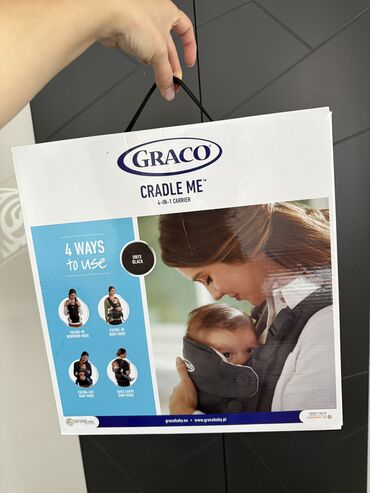 слинг для детей: ЭРГОРЮКЗАК GRACO CRADLE ME™ 4-IN-1 BABY CARRIER Состояние 10/10 Мой
