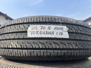 Шины: Шины 215 / 70 / R 16, Лето, Б/у, Комплект, Легковые, Япония, Yokohama