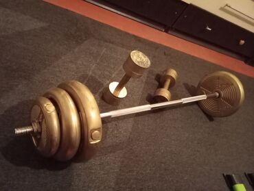 Ştanqlar və ştanq diskləri: Ştanq diski, Çəki: 40 kq, Yeni — 10