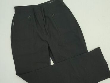 Material trousers for women, L (EU 40)