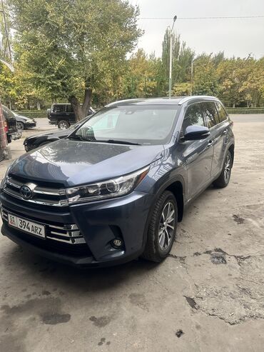 Toyota: Toyota Highlander: 2018 г., 3.5 л, Вариатор, Гибрид, Кроссовер