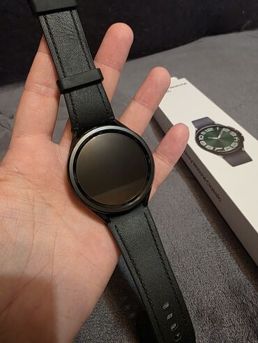 galaxy watch 4 бишкек: Умные часы Samsung Galaxy Watch6 Classic, 47 мм. Чёрные, активный