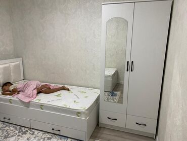 Односпальные кровати: Односпальная кровать, Новый, С матрасом, В рассрочку, длина - 200 см — 18