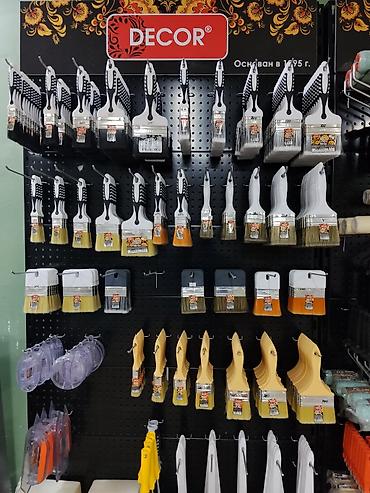 набор щеток: Набор малярных кистей DECOR - Ассортимент кистей для окраски и — 1