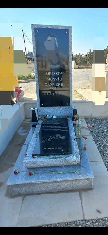Başqa xidmətlər: Büst 'abidə'mərmər qranit sbidə daşı işləri — 7