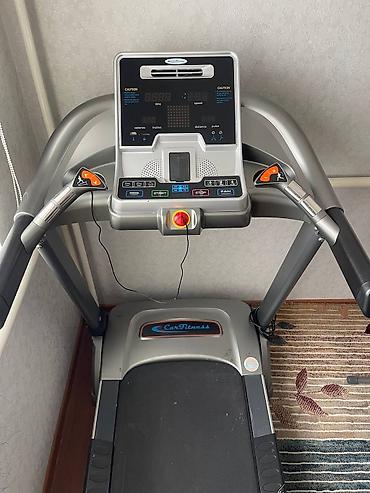 Спорт жана эс алуу: Продаю беговую дорожку CarFitness Ts 951c характеристики: Размер	133 — 2