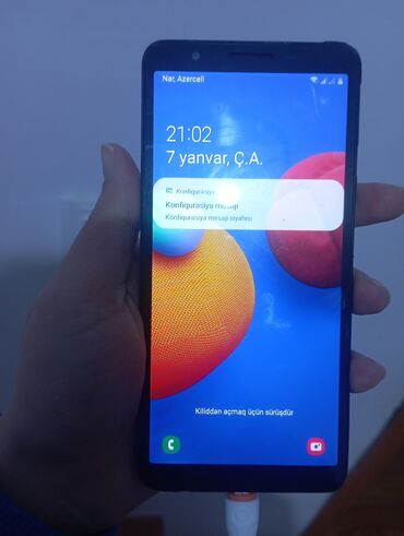 3 sim kartlı telefonlar: Samsung Galaxy A12, 32 GB, rəng - Qara, Barmaq izi, İki sim kartlı