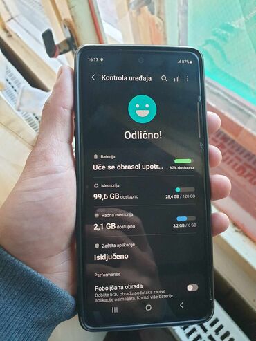 novi mobilni telefon: Samsung Galaxy S20 Plus, 128 GB, bоја - Tamnoplava, Otisak prsta, Dual SIM
