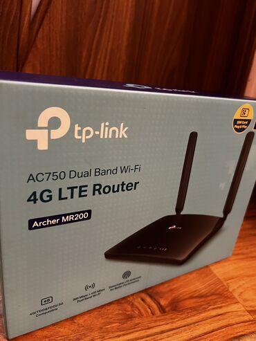 продаю модем: Продаю wi-fi роутер Tp-link Archer MR200, со слотом симкарты(работает