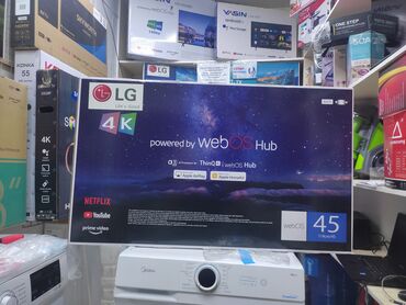 продаю телевизор б у: Телевизор LG 45’, ThinQ AI, WebOS 5.0, AI Sound, Ultra Surround