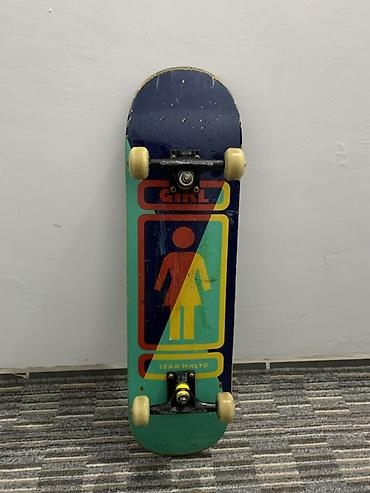 скейтборд цена: Скейтборд комплект Girl Sean Malto в хорошем состоянии касиков нет — 3