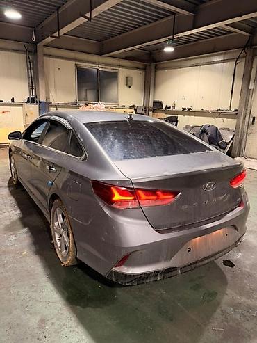 sonata ef: Бампер Hyundai, Б/у, Оригинал — 3