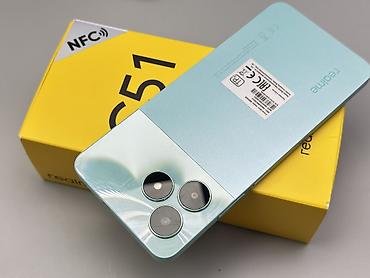 redmi a3: Realme C51, Б/у, 256 ГБ, цвет - Голубой, 2 SIM — 2