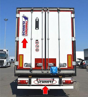 wielton: Наклейки на прицеп Шмитз Каргобул в наличии Schmitz Cargobull — 2