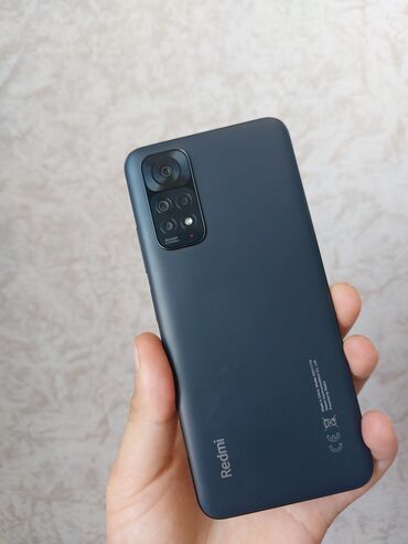 Xiaomi: Xiaomi Redmi Note 11, 128 GB, rəng - Göy, 
 Zəmanət, Düyməli, Sensor