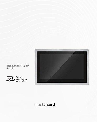 Monitorlar: Domofon "Hermax HR-103-IP Black" 💳 Kredit şərtləri: Ayliq cəmi 30.02 — 1