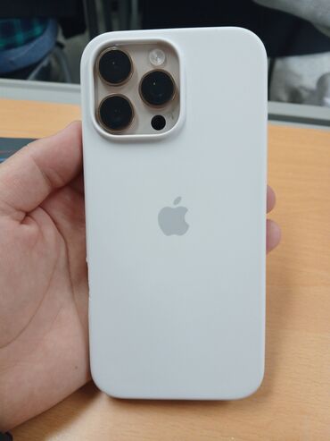 кароке микрофон: IPhone 16 Pro Max, Б/у, 256 ГБ, Desert Titanium, Чехол, 98 %