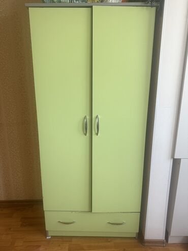 купить шкаф для одежды бу: Шкаф для одежды, Б/у, Прямой, ЛДСП