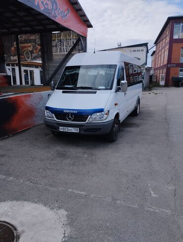 строительные компании частных домов: Mercedes-Benz Sprinter пассажирский микроавтобус - Белый