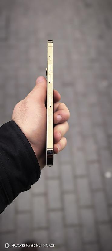iphone case: IPhone 12 Pro Max, 256 GB, Matte Gold, Zəmanət, Sənədlərlə, Face ID — 3