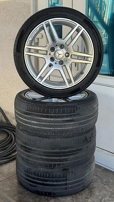 чехол на запаску джип: Комплект колес Mercedes-Benz AMG, 4 шт. R17 на новой резине — 1