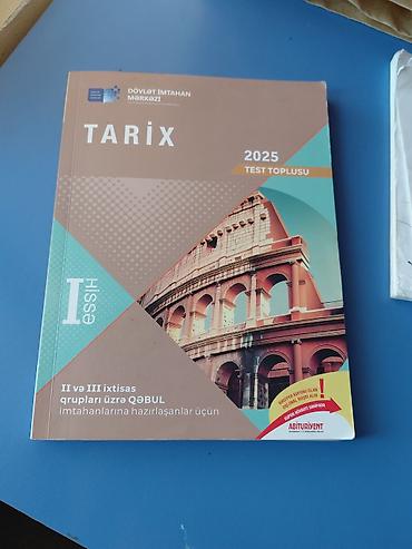 Testlər: DİM “Tarix” 2025 Test Toplusu – I hissə - Dövlət İmtahan Mərkəzinin — 1