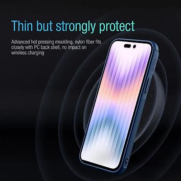 Maske i futrole za telefone: Maska Nillkin Textured S za iPhone 14 6.1 zelena. Uz brzu dostavu i — 8