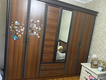 yataq otaq mebel: Yataq otağı mebel dəsti Tərkib: - 6 qapılı iri şkaf: ortada tam boy — 1