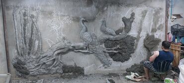 Şəkillər, tablolar: 3D relyef divar dekoru – fərdi əl işi Xidmətin təsviri: - Daxili və — 6