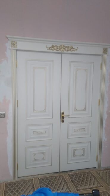 Otaq qapıları: Yeni Otaq qapısı Zamok və çərçivə ilə, Zəmanətli, Pulsuz quraşdırma, Pulsuz çatdırılma, Ödənişli çatdırılma, Rayonlara çatdırılma — 16