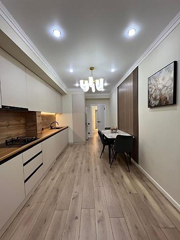 12: 2 комнаты, 70 м², Кок-Жар мкр Элитка, 12 этаж, Евроремонт — 10