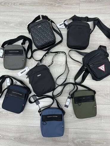 барсетки мужские: Мужские барсетки DKNY - 6900 сом Tommy Hilfiger - 6500 сом Guess -