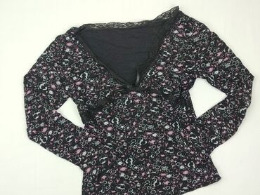 czarne bluzki długi rekaw: Blouse, S (EU 36), condition - Good