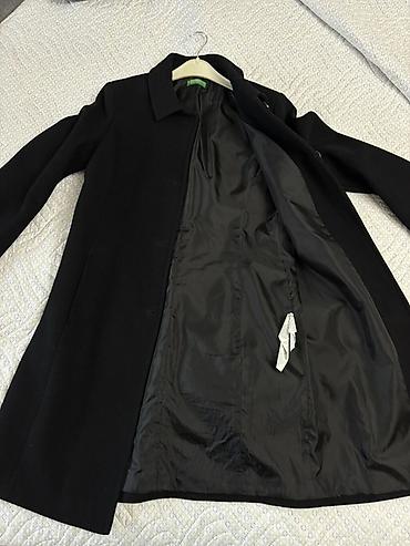 Paltolar: Palto, Benetton, S, rəng - Qara — 4