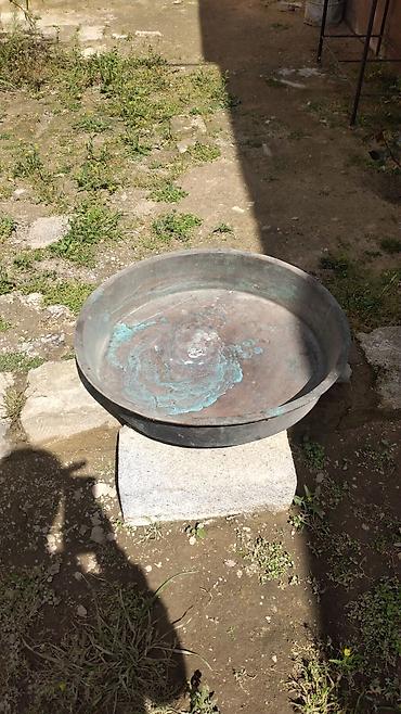 mis məcməyi: Böyük ölçülü mis tava halva tavası qedmi eses tavası misdi qedmi — 4