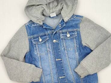 legginsy hm zebra: Children's jeans jacket, 10 years, 134-140 cm, H&M, condition - Very good