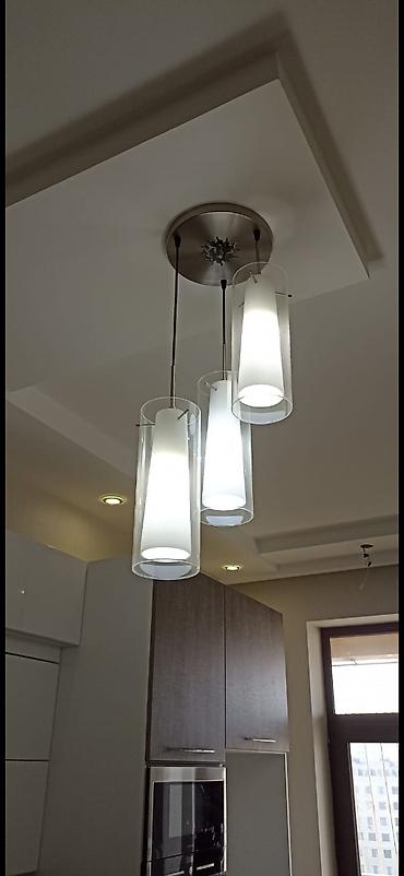 mətbəx ucun cılcıraq: Çılçıraq, 3 lampa, Şüşə — 1