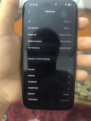 playstation 4 üçün oyunlar: IPhone 15 Pro, 128 GB, Black Titanium, Face ID — 1