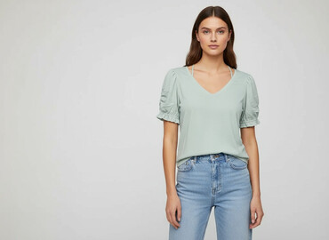 bluzki nietoperz plus size: C&A, Жіноча блуза, розмір M