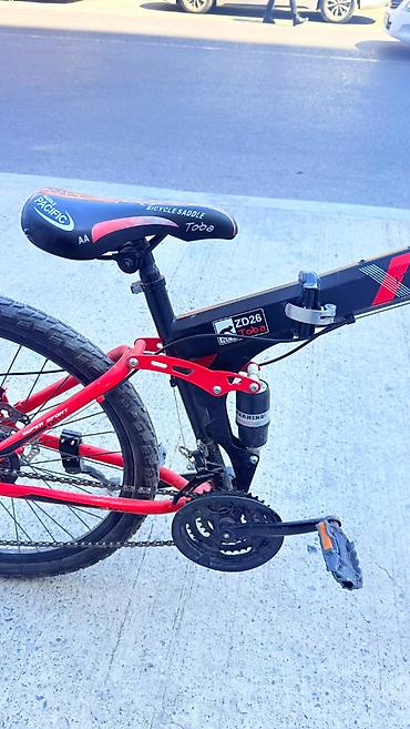 velosipedler: Toba qatlanan mtb velosipedi - Əyləclər: ön disk əyləc, arxa — 2