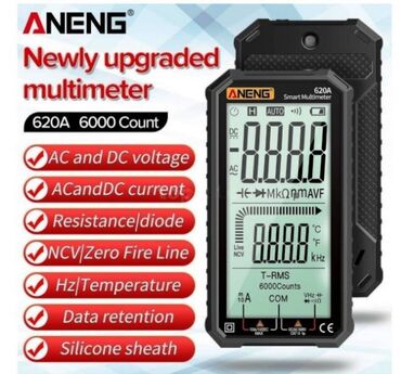 Auto delovi, gume i tjuning: ANENG 620A 4.7-inch LCD Digital Smart True RMS Multimeter Unimer