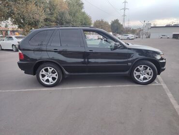 машины битые: BMW X5: 2001 г., 3 л, Автомат, Бензин, Кроссовер